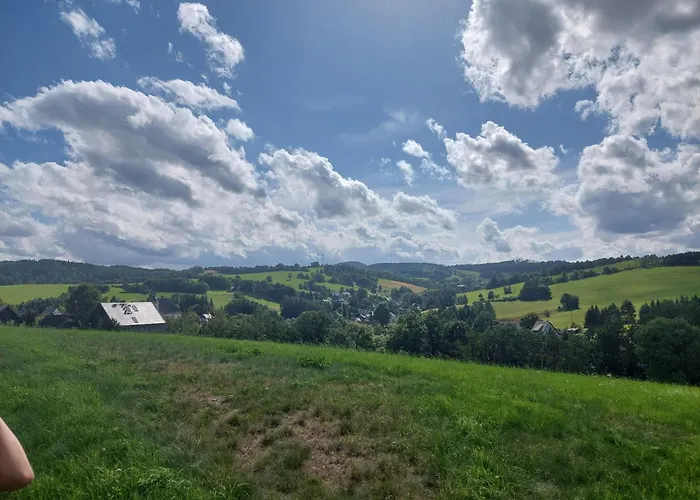 Blick Auf Die Sachsenhoehe